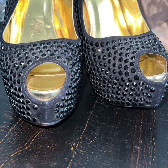 Belight Sexy Ultra High Platform Peep-toe Sandals 9 - Picture 5 of 5